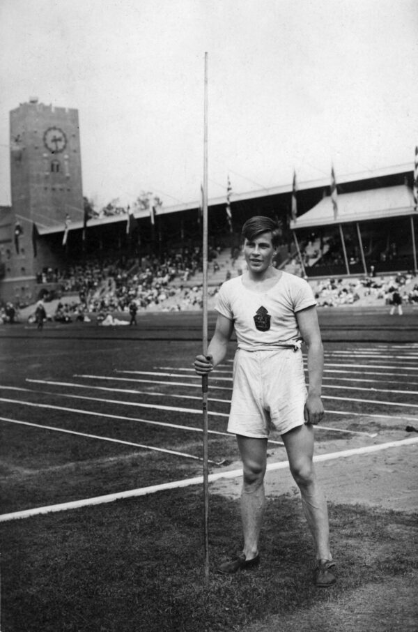 Julius Saaristo Tukholman olympialaisissa 1912-0