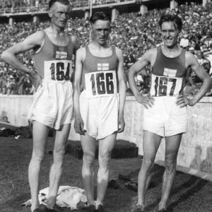 Ilmari Salminen, Arvo Askola ja Volmari Iso-Hollo Berliinin olympialaisissa 1936.-0