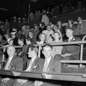 Miss Universum Armi Kuusela Helsingin olympialaisissa 1952-0