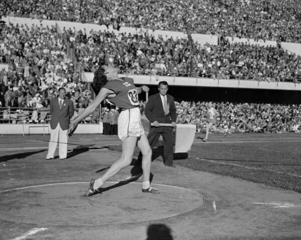 Kaarina Koivuniemi Helsingin olympialaisissa 1952-0