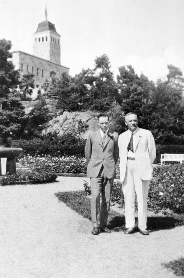 Paavo Nurmi ja presidentti Relander 1925-0