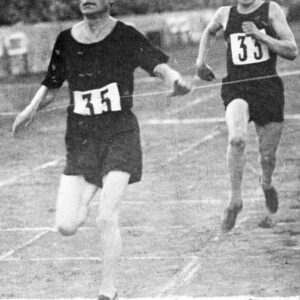 Paavo Nurmi viimeisessä kilpailussaan 1934-0