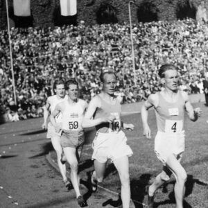 Volmari Iso-Hollo, Paavo Nurmi, Ragnar Magnusson ja Birger Silén 1931-0