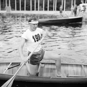 Frank Havens (USA) Helsingin olympialaisissa 1952-0