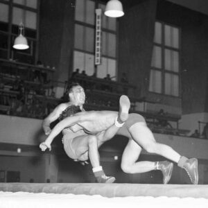 Karl Freij ja Shazam Safin Helsingin olympialaisissa 1952-0