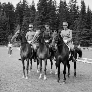 Henri Saint Cyr, Gustaf Adolf Boltenstern ja Gehnäll Persson Helsingin olympialaisissa 1952-0