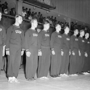 Neuvostoliiton koripallojoukkue Helsingin olympialaisissa 1952-0