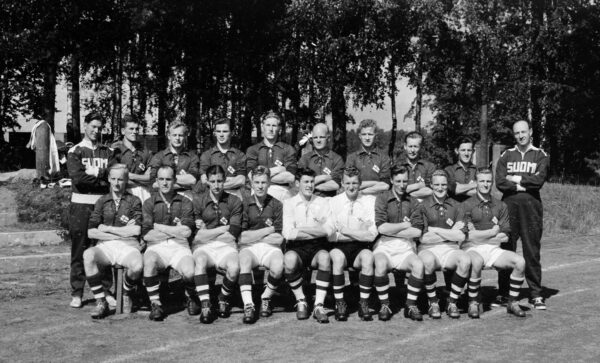 Suomen jalkapallojoukkue Helsingin olympialaisissa 1952-0