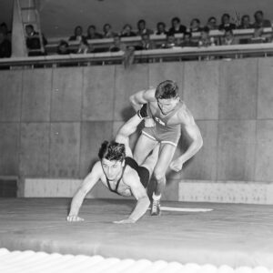 Rolf Ellerbrock ja Rauno Mäkinen Helsingin olympialaisissa 1952-0