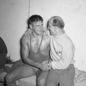 Olle Anderberg ja Viking Palm Helsingin olympialaisissa 1952-0