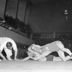 Imre Hodos ja Arvo Kyllönen Helsingin olympialaisissa 1952-0