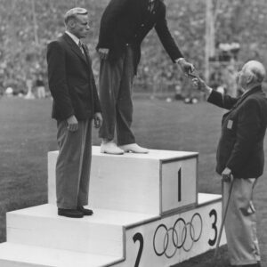 Guinn Smith ja Erkki Kataja Lontoon olympialaisissa 1948-0