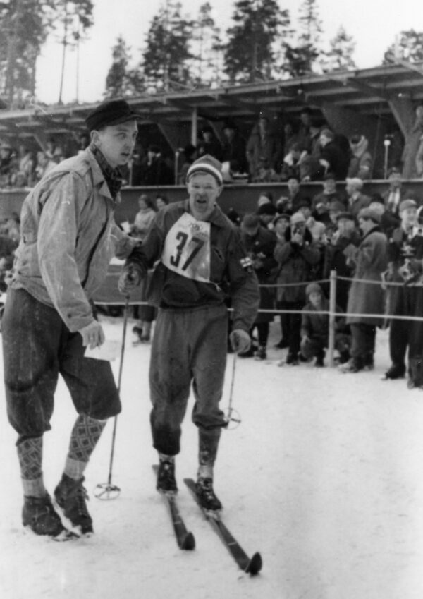 Eero Kolehmainen Oslon talviolympialaisissa 1952-0