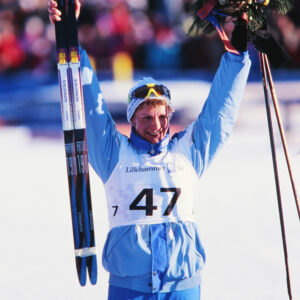 Marja-Liisa Kirvesniemi Lillehammerin olympialaisissa 1994-0