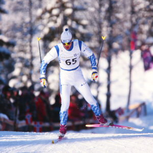 Mika Myllylä Lillehammerin olympialaisissa 1994-0
