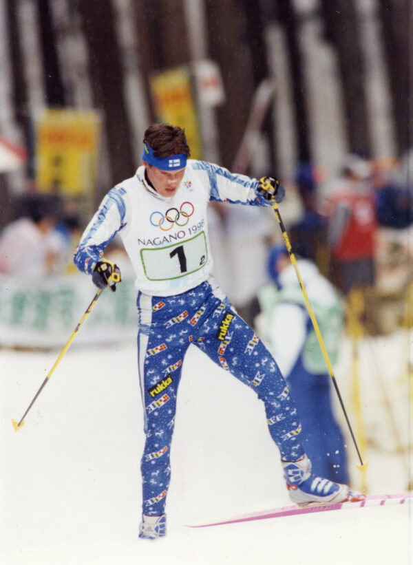 Jari Mantila Naganon olympialaisissa 1998-0